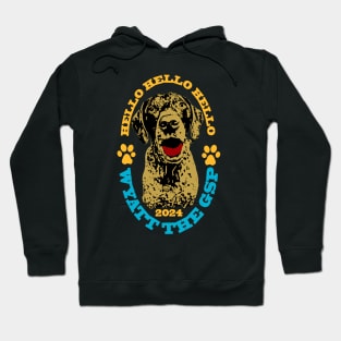 Hello Wyatt The Gsp - Fluff Cancer! Hoodie